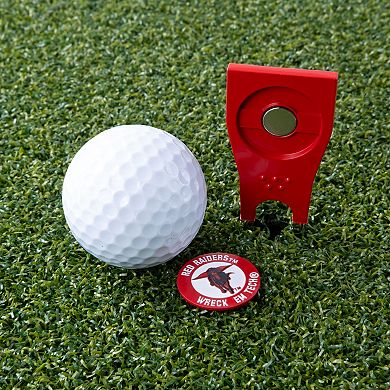 Texas Tech Red Raiders Shaped Divot Tool