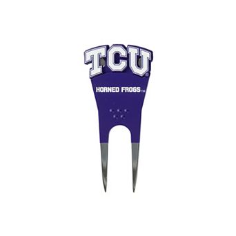 Texas Christian Horned Frogs Shaped Divot Tool