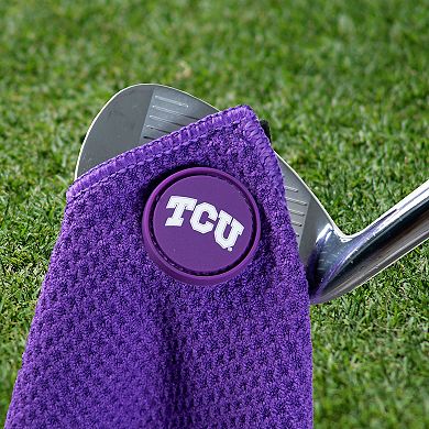 TCU Horned Frogs Magnetic Microfiber Towel