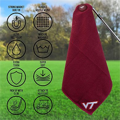 Virginia Tech Hokies Magnetic Microfiber Towel