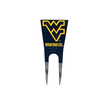 West Virginia Mountaineers Shaped Divot Tool