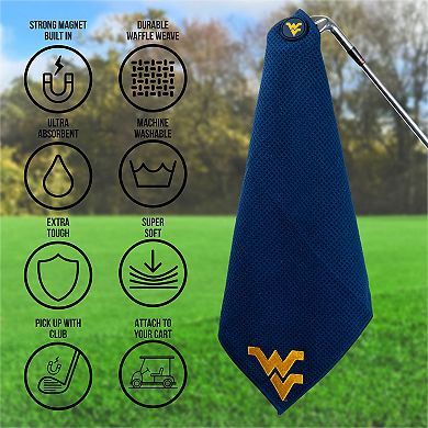 West Virginia Mountaineers Magnetic Microfiber Towel