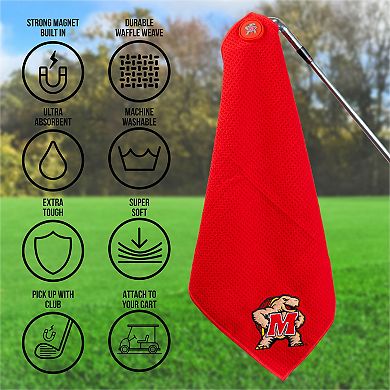 Maryland Terrapins Magnetic Microfiber Towel