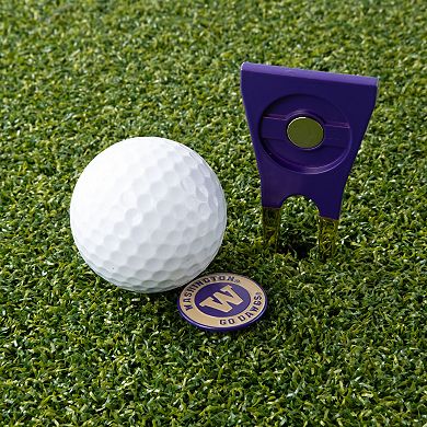 Washington Huskies Shaped Divot Tool