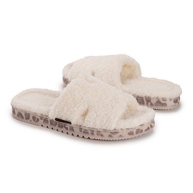 MUK LUKS Cecilia Women's Open Back Slide Slippers