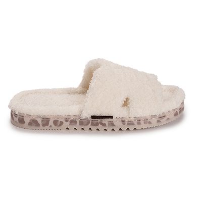 MUK LUKS Cecilia Women's Open Back Slide Slippers