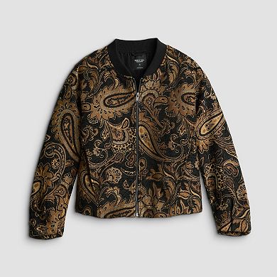 Women's Simply Vera Vera Wang Soft Bomber Jacket