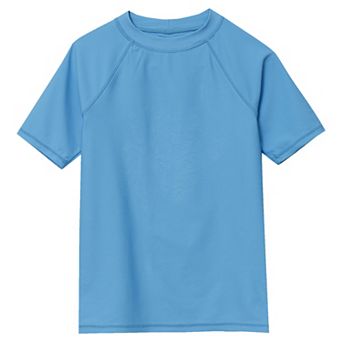 Boys 2-20 Lands' End Chlorine Resistant Magic Print Short Sleeve Rashguard