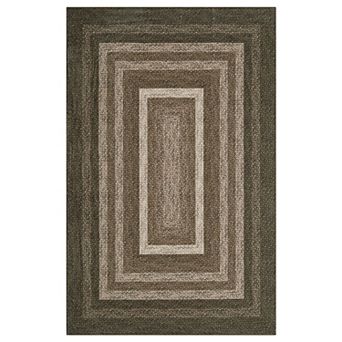 FairOnly Modern Geometric Area Rug Machine Washable Non Slip Low Pile for Bedroom Living Room