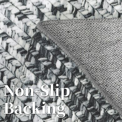 FairOnly Geometric Area Rug Non Slip Low Pile Machine Washable Rug for Kitchen Bedroom Hallway