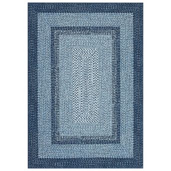 FairOnly Geometric Area Rug Non Slip Low Pile Machine Washable Rug for Kitchen Bedroom Hallway