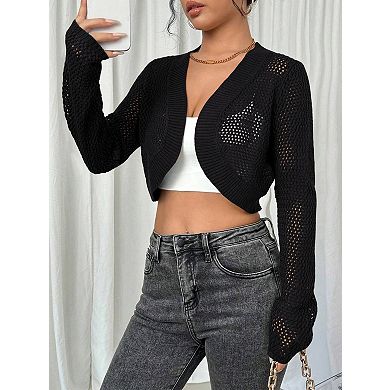 Women's Bolero Shrug Summer Cardigan Open Front Sweater