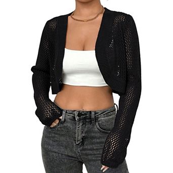 Women's Bolero Shrug Summer Cardigan Open Front Sweater
