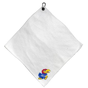 Kansas Jayhawks 15 x 15 Microfiber Golf Towel