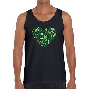 Clover Heart - Men's Word Art Tank Top