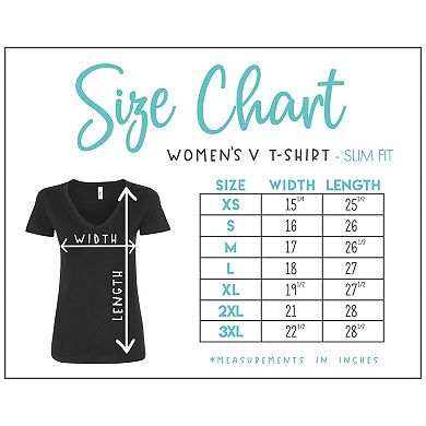 Clover Heart - Women's Word Art V-Neck T-Shirt