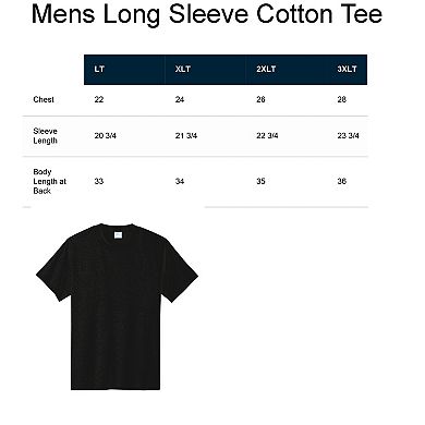 Clover Heart - Men's Tall and Long Word Art T-Shirt