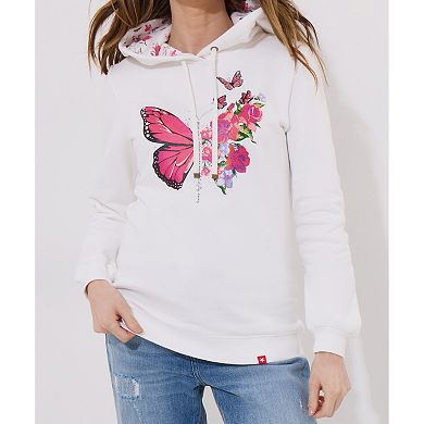 Joe Browns Women's Plus Size Graphic Hoodie