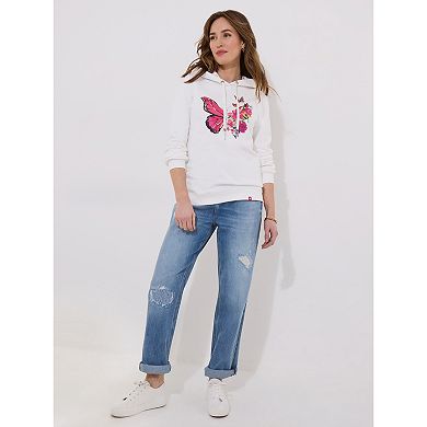 Joe Browns Women's Plus Size Graphic Hoodie