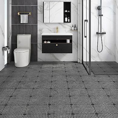 VEVOR 12 Pack 12" x 12" Modular Interlocking Cushion for Restroom, Bathroom, Kitchen, Pool