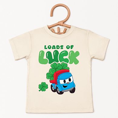 Leo the Truck Loads of Luck - Toddler Short Sleeve Graphic T-Shirt