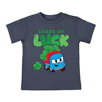 Leo the Truck Loads of Luck - Toddler Short Sleeve Graphic T-Shirt