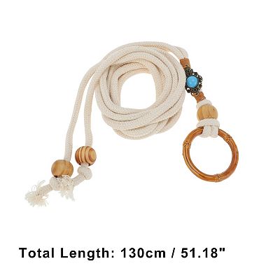 Buckle Bohemian Adjustable Waist Rope Belt for Women 1Pc