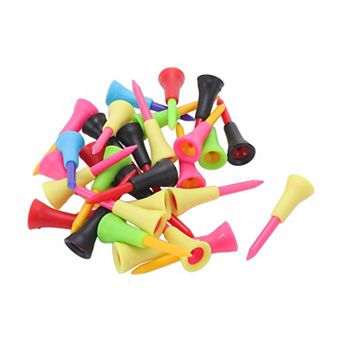 Portable 56mm Golf Tees 2.2" Multicolor 30 pc