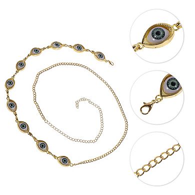 Boho Style Eye Adjustable Waist Belt for Women 1Pc