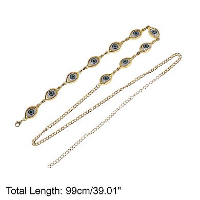 Boho Style Eye Adjustable Waist Belt for Women 1Pc