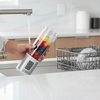 Portable Blender Cordless 18oz USB C Rechargeable for Shakes and Smoothies