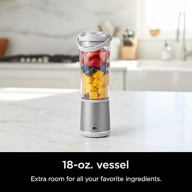 Portable Blender Cordless 18oz USB C Rechargeable for Shakes and Smoothies