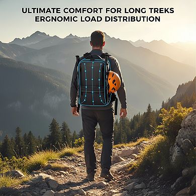 35L Expandable Flight Approved Carry On Travel Backpack for Business Black