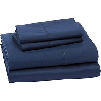Lightweight Super Soft Easy Care Microfiber 4 pc Bed Sheets Set with 14-Inch Deep Pockets, Queen