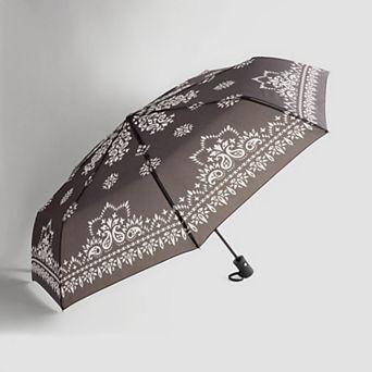 DRIZZLY DAZE Printed Compact Umbrella