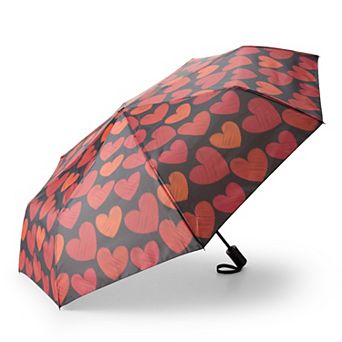 DRIZZLY DAZE Printed Compact Umbrella