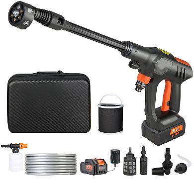 Handheld Cordless Power Washer 652 PSI 1.1 GPM with 6-in-1 Nozzle