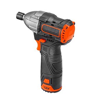 Brushless Cordless Impact Driver with LED Light and Multiple Bit Kit