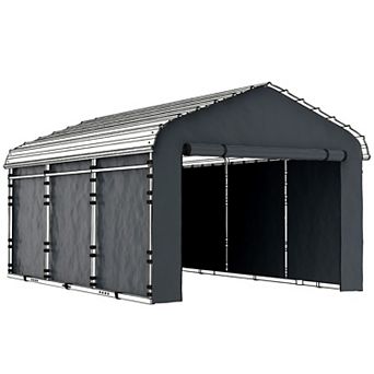 Outsunny Carport Replacement Sidewall Panel Set of 4 for 12' x 20' Carports