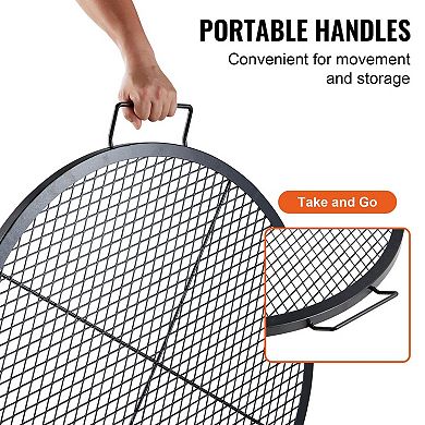 Fire Pit Cooking Grate for Campfire and Outdoor Grilling