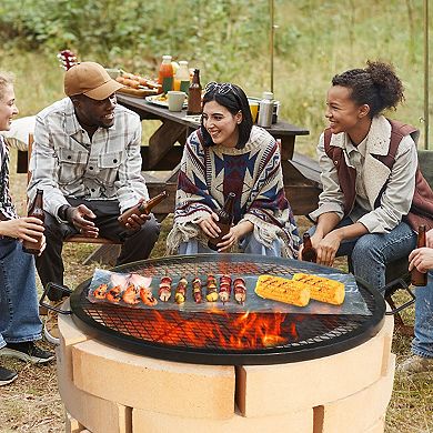 Fire Pit Cooking Grate for Campfire and Outdoor Grilling