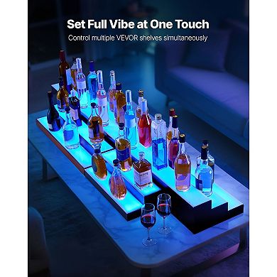 15-Bottle Countertop Wine Display with Remote and App Control