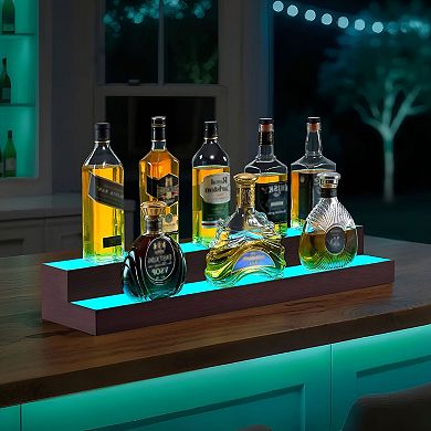 15-Bottle Countertop Wine Display with Remote and App Control