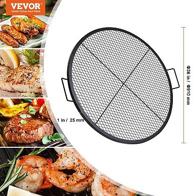 Portable Fire Pit Cooking Grate, Square Campfire Grill