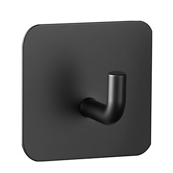 Stainless Steel Adhesive Wall Hook for Bathroom and Entryway