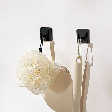 Stainless Steel Adhesive Wall Hook for Bathroom and Entryway