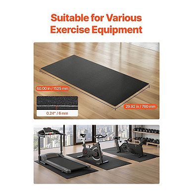 Compact Treadmill and Exercise Mat for Home, Office, or Gym
