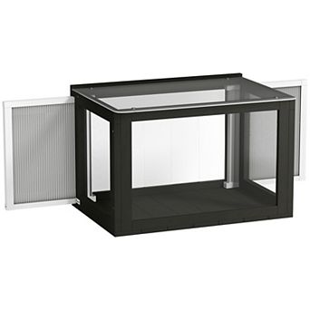 PawHut Window Catio Outdoor Cat Enclosure Adjustable 25inch41inch