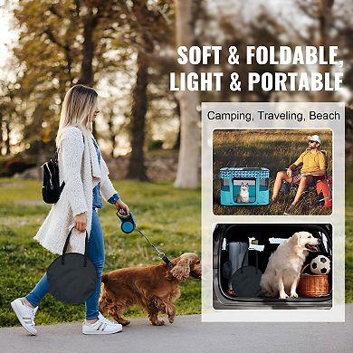 Foldable Pet Playpen for Cats, Dogs, and Small Pets, Indoor and Outdoor