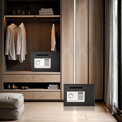 Front Drop Slot Depository Safe with Digital Keypad